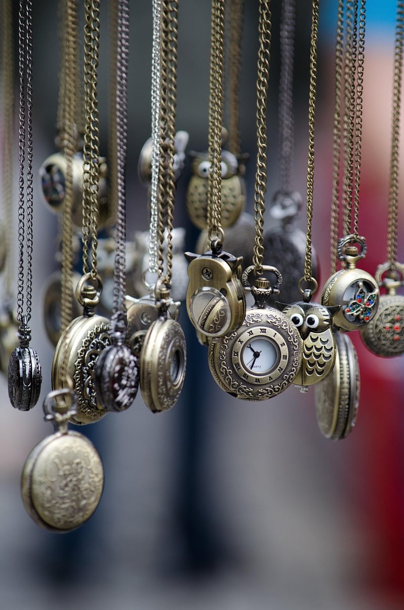 Watch Part Necklaces